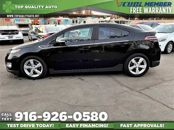 2014 Chevrolet Volt Hatchback for only $9,995 - cars & trucks - by... for sale in Rancho Cordova, CA – photo 3