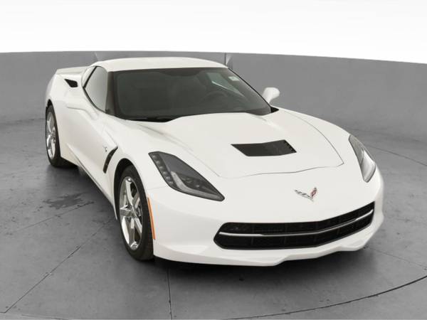 2014 Chevy Chevrolet Corvette Stingray Coupe 2D coupe White -... for sale in Elmira, NY – photo 16