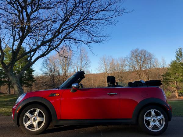 2009 Mini Cooper 6 Speed Convertible 1 Owner 71, 000 miles - cars & for sale in Other, NY – photo 3