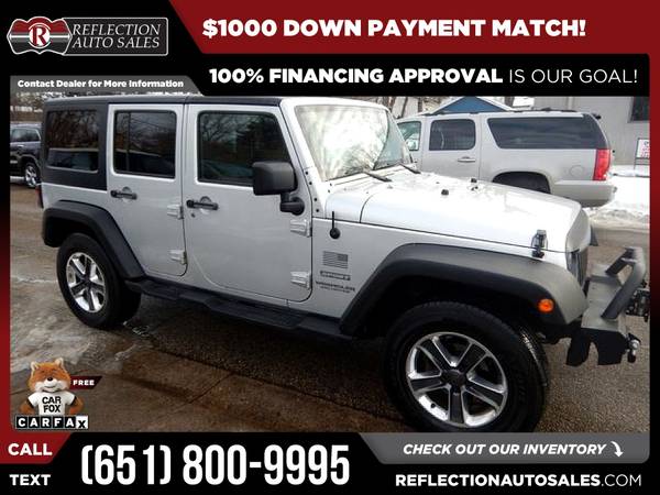 2011 Jeep Wrangler Unlimited Sport FOR ONLY 325/mo! for sale in Oakdale, MN – photo 9