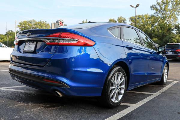 2017 *Ford* *Fusion* *SE FWD* Lightning Blue for sale in Oak Forest, IL – photo 8