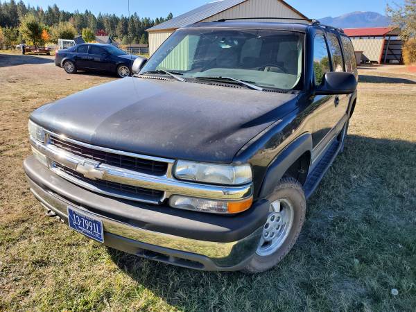 2003 CHEVROLET SUBURBAN - cars & trucks - by owner - vehicle... for sale in Florence, MT – photo 2