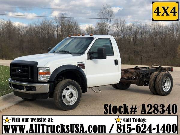 FLATBED & STAKE SIDE TRUCKS CAB AND CHASSIS DUMP TRUCK 4X4 Gas for sale in kenosha-racine, WI – photo 20