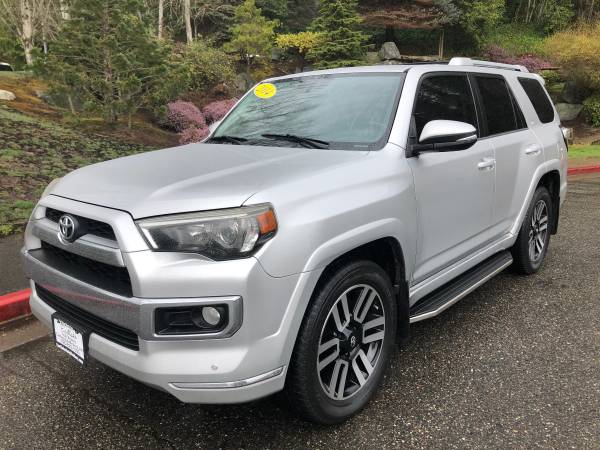 2014 Toyota 4runner Limited 4WD - Navi, Third row, Clean title for sale in Kirkland, WA