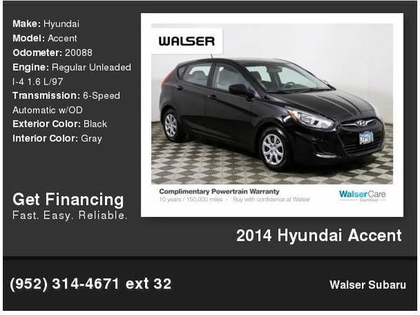 2014 Hyundai Accent for sale in Burnsville, MN