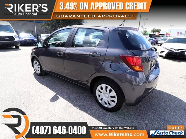 $137/mo - 2017 Toyota Yaris L - 100 Approved! - cars & trucks - by... for sale in Kissimmee, FL – photo 13