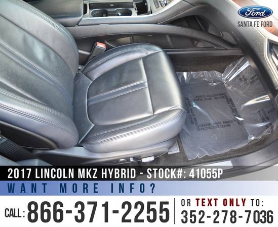2017 Lincoln MKZ Hybrid Select Remote Start - Bluetooth for sale in Alachua, GA – photo 17