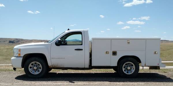 2009 CHEVY SILVERADO 1500, WITH UTILITY BOX - cars & trucks - by... for sale in Rapid City, SD – photo 2