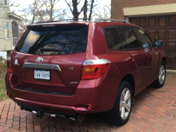 Toyota Highlander Sport 2008 - cars & trucks - by owner - vehicle... for sale in Alexandria, District Of Columbia – photo 3