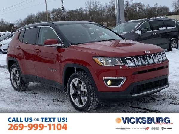 2019 Jeep Compass Limited - - by dealer - vehicle for sale in Vicksburg, MI – photo 3