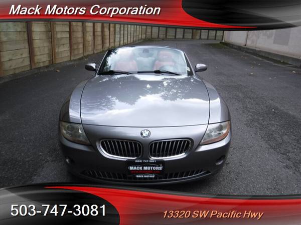 2004 BMW Z4 Premium PKG Roadster 2-Owners Dream Red Interior 6-Speed S for sale in Tigard, OR – photo 5