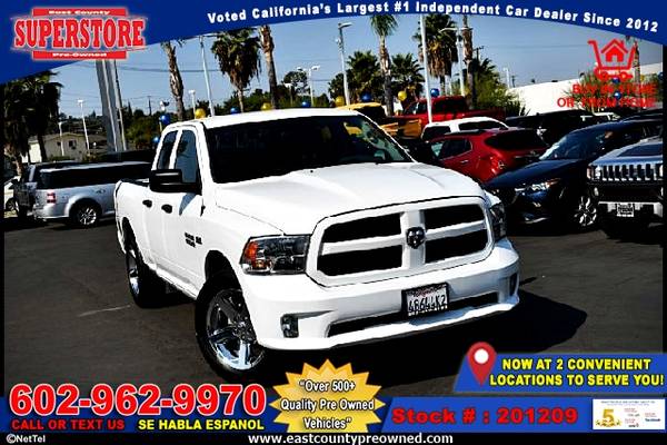 2017 RAM 1500 EXPRESS TRUCK-EZ FINANCING-LOW DOWN! - cars & trucks -... for sale in EL CAJON, AZ – photo 9