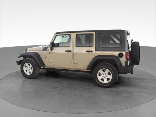 2017 Jeep Wrangler Unlimited Sport S Sport Utility 4D suv Beige - -... for sale in Cleveland, OK – photo 6