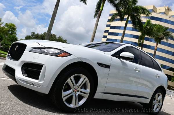 2017 Jaguar F-PACE 35t R-Sport AWD Polaris White - cars & for sale in West Palm Beach, FL – photo 7