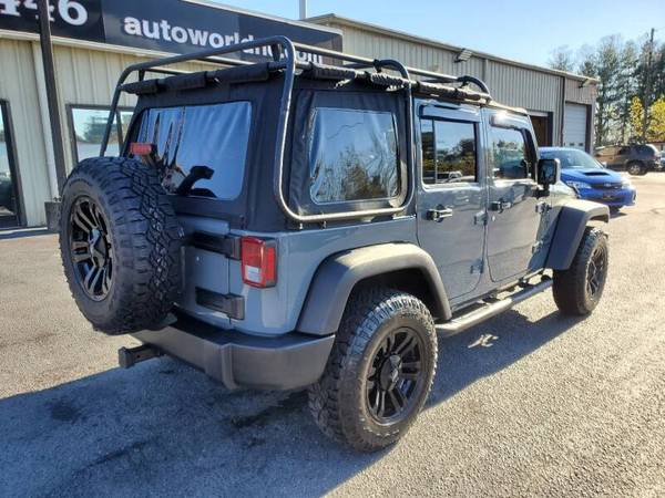 2014 JEEP WRANGLER UNLIMITED--SPORT--4WD--79K MILES--GRAY - cars &... for sale in Lenoir, TN – photo 4