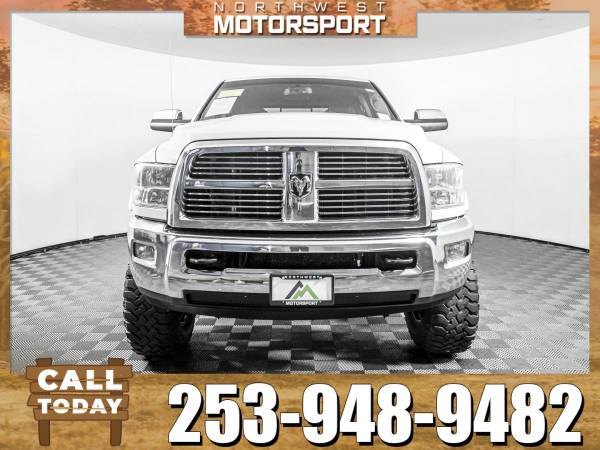 *LEATHER* Lifted 2012 *Dodge Ram* 3500 Laramie 4x4 for sale in PUYALLUP, WA – photo 9