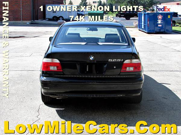 low miles E39 2001 BMW 525i auto 74k for sale in Willowbrook, IL – photo 6