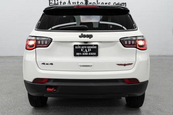 2020 *Jeep* *Compass* *Trailhawk 4x4* White Clearcoa - cars & trucks... for sale in Gaithersburg, District Of Columbia – photo 5