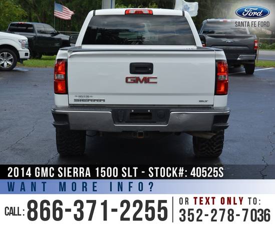 ‘14 GMC Sierra 1500 SLT *** Leather Seats, Touchscreen, Bluetooth... for sale in Alachua, FL – photo 6