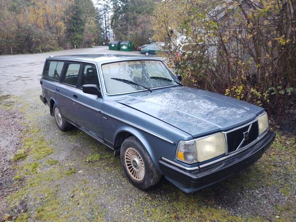 Volvo 240 GL Wagon 1986 low miles - cars & trucks - by owner -... for sale in Mount Vernon, WA – photo 2