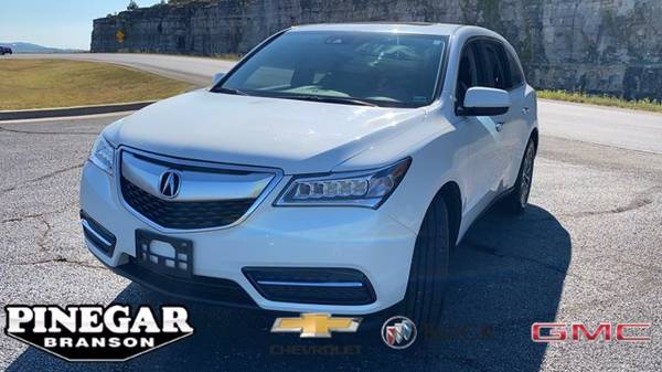 2016 Acura MDX w/Tech suv White - cars & trucks - by dealer -... for sale in Branson, MO – photo 3