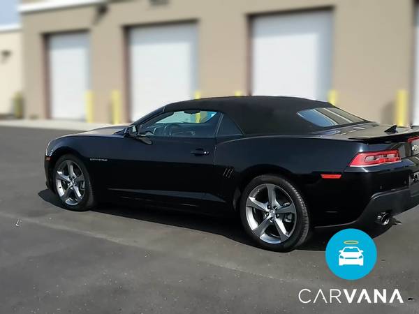 2014 Chevy Chevrolet Camaro LT Convertible 2D Convertible Black - -... for sale in Hobart, IL – photo 6