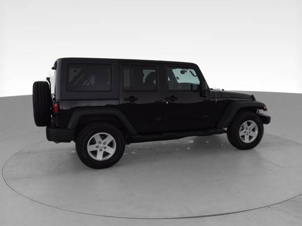 2017 Jeep Wrangler Unlimited Sport SUV 4D suv Black - FINANCE ONLINE... for sale in Athens, OH – photo 12