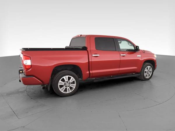 2014 Toyota Tundra CrewMax Platinum Pickup 4D 5 1/2 ft pickup Red for sale in Fort Myers, FL – photo 11
