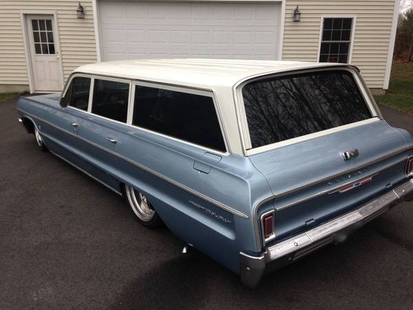 1964 Chevy BelAir Wagon - cars & trucks - by dealer - vehicle... for sale in Feeding Hills, CT – photo 4