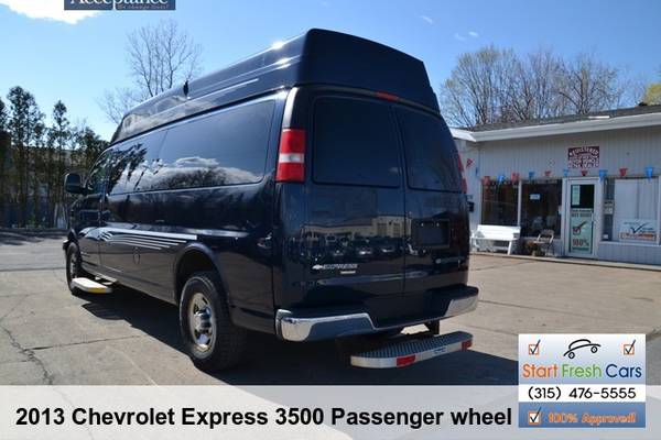2013 CHEVROLET EXPRESS 3500 PASSENGER WHEEL CHAIR ACCESS - cars & for sale in Syracuse, NY – photo 3