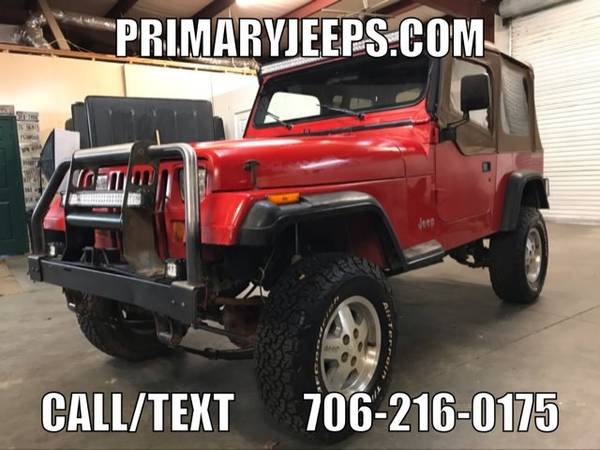 1993 Jeep Wrangler Sport IN HOUSE FINANCE - FREE SHIPPING - cars &... for sale in DAWSONVILLE, GA – photo 2