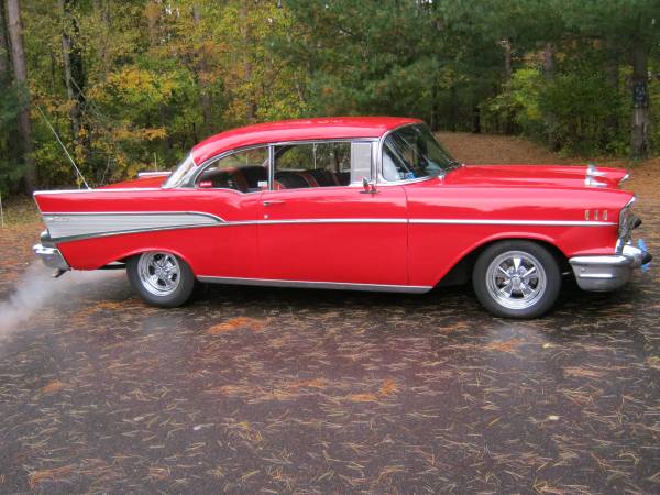 1957 Chevy BA 2dr ht for sale in Cameron, WI