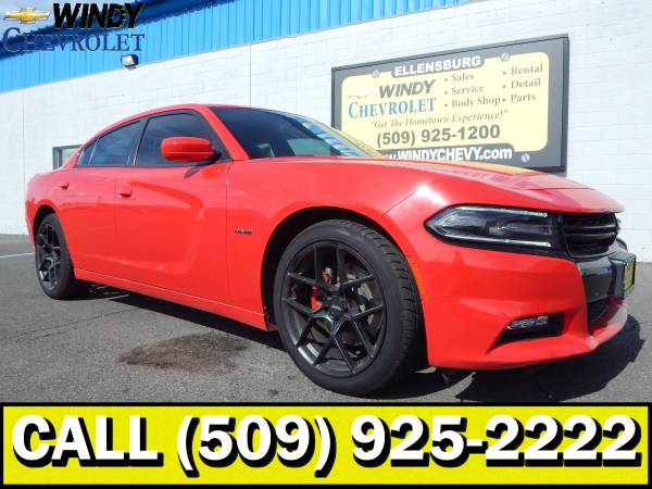 2018 Dodge Charger R/T *V8 HEMI* NEW WHEELS & TIRES **RED HOT** for sale in Ellensburg, WA