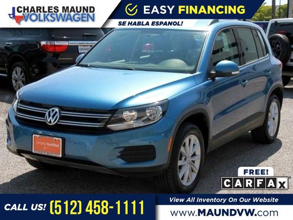 2018 Volkswagen Tiguan Limited 2.0T FOR ONLY $327/mo! - cars &... for sale in Austin, TX – photo 4