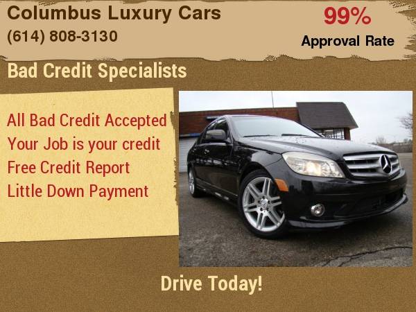 2008 Mercedes-Benz C-Class 4dr Sdn 3.5L Sport RWD Finance Made Easy... for sale in Columbus, OH