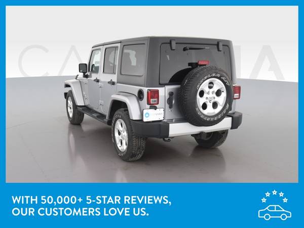 2014 Jeep Wrangler Unlimited Sahara Sport Utility 4D suv Silver for sale in Dade City, FL – photo 6