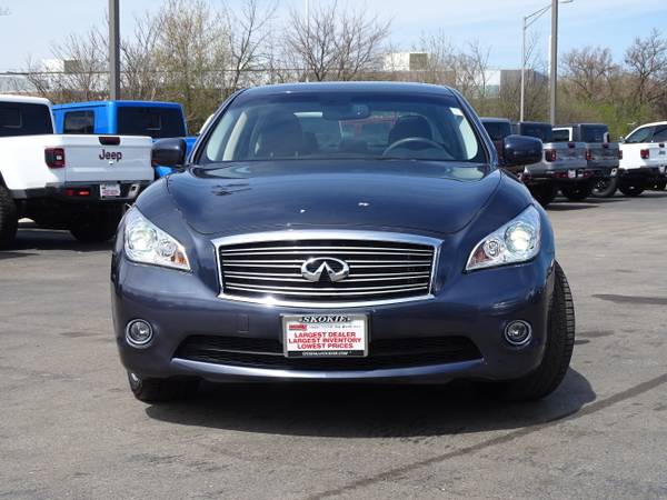 2011 INFINITI M37 X sedan Blue Slate - - by dealer for sale in Skokie, IL – photo 4