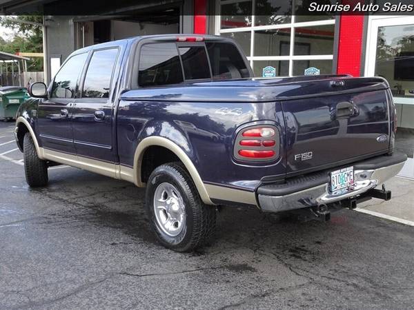2001 Ford F-150 4x4 4WD F150 Lariat 4dr SuperCrew Lariat Truck for sale in Milwaukie, WA – photo 4