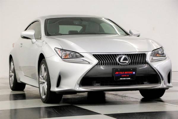 HEATED COOLED LEATHER! SUNROOF! 2015 Lexus RC 350 AWD Coupe Silver for sale in Clinton, AR – photo 22