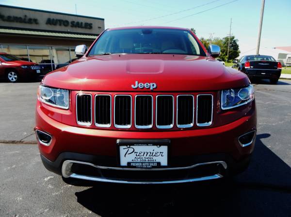 2014 JEEP GRAND CHEROKEE LIMITED 4X4 3.6L AUTO LEATHER HEAT NAV CAMERA for sale in Carthage, OK – photo 20