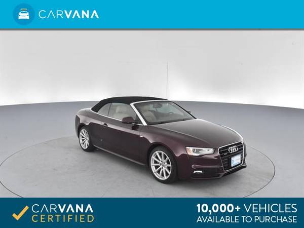 2015 Audi A5 Premium Plus Cabriolet 2D Convertible Red - FINANCE for sale in Bowling green, OH – photo 9