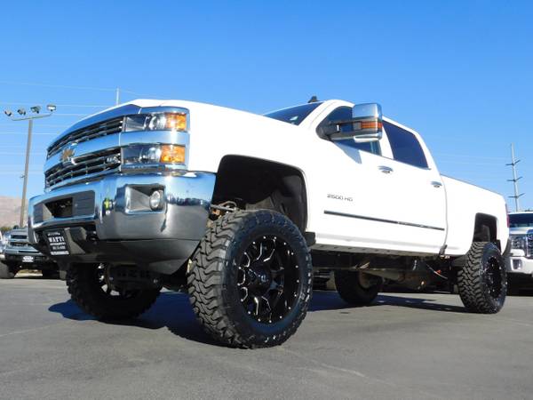 2018 *Chevrolet* *Silverado 2500HD* *LTZ* Summit Whi - cars & trucks... for sale in American Fork, AZ – photo 6