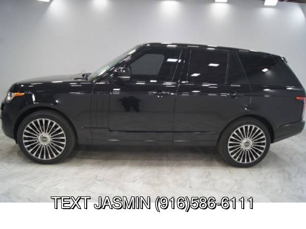 2014 Land Rover Range Rover 4x4 LOW MILES LOADED WARRANTY BLACK... for sale in Carmichael, CA – photo 9