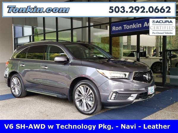 2017 Acura MDX AWD All Wheel Drive Certified 3.5L SUV for sale in Portland, OR