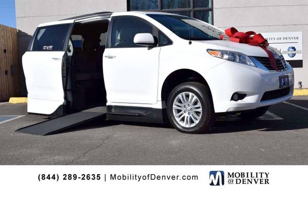 2014 *Toyota* *Sienna* *XLE* WHITE - cars & trucks - by dealer -... for sale in Denver , CO