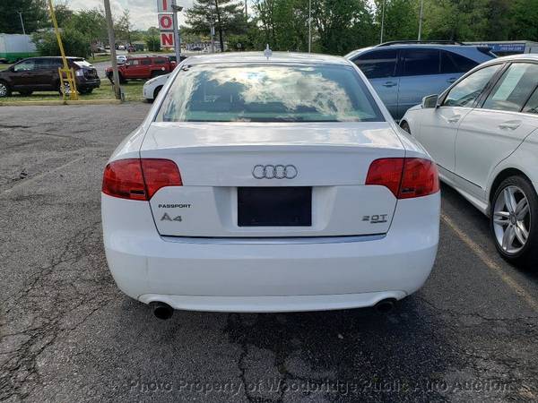 2008 Audi A4 2 0T quattro White - - by dealer for sale in Woodbridge, District Of Columbia – photo 4