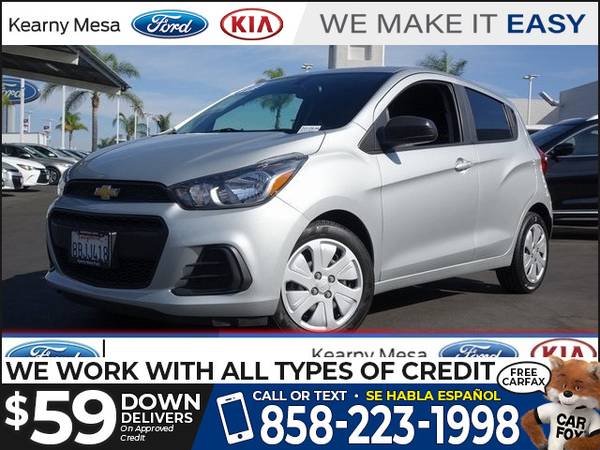 2017 Chevrolet Chevy Spark LS - cars & trucks - by dealer - vehicle... for sale in San Diego, CA