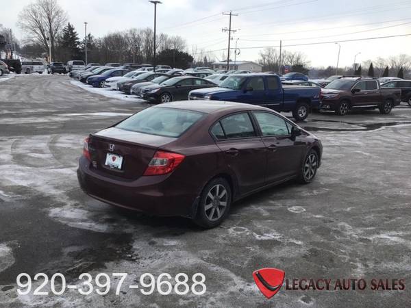 2012 HONDA CIVIC LX - - by dealer - vehicle automotive for sale in Jefferson, WI – photo 6