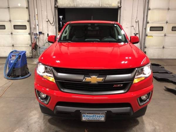 2018 Chevy Chevrolet Colorado Z71 pickup Red Hot - cars & trucks -... for sale in Post Falls, MT – photo 2
