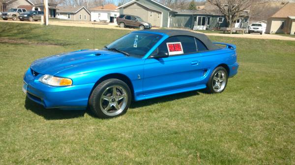 98 Mustang Cobra SVT convertible for sale in Other, SD – photo 2